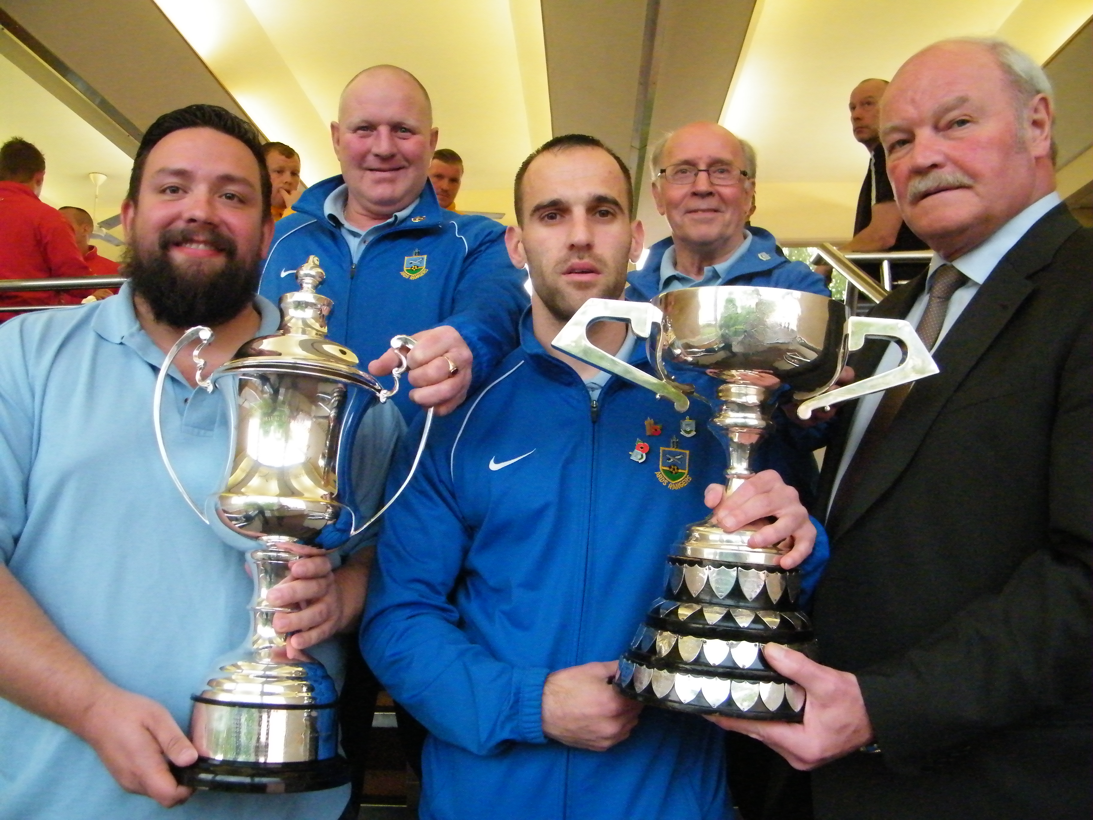 Ards Rgs double winners Premier & Border Cup 